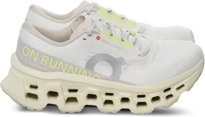 On Cloudm ster 3 sneakers met logoprint Beige