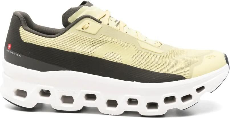 On Cloudm ster mesh sneakers Groen