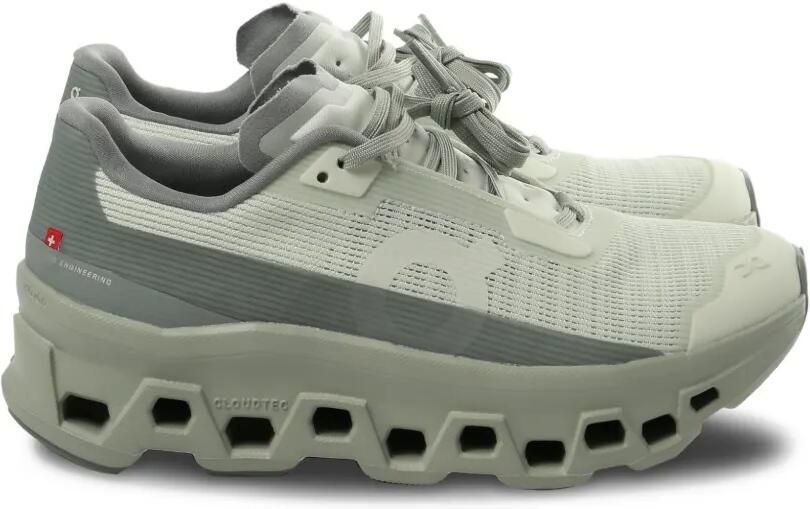 On Cloudm ster Void geperforeerde sneakers Grijs