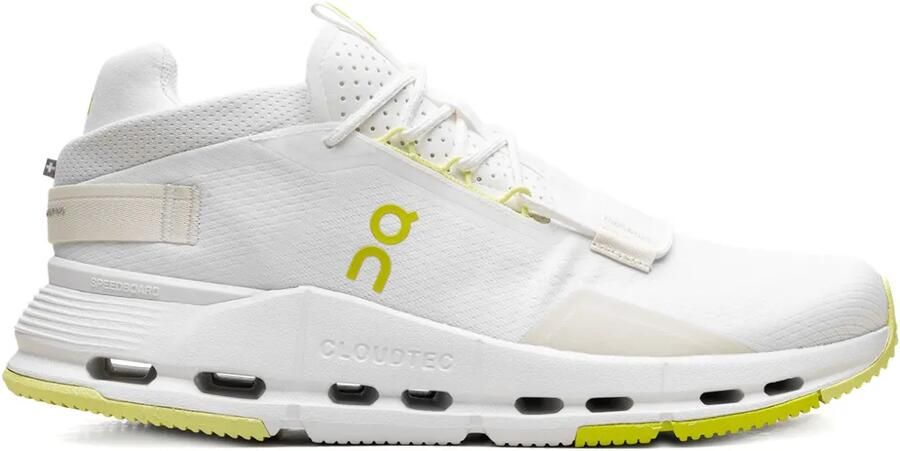On Cloudnova 2 "White Limelight" sneakers Wit