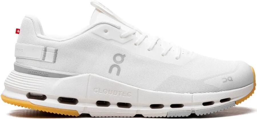 On Cloudnova Form 2 "White Ivory" sneakers Wit
