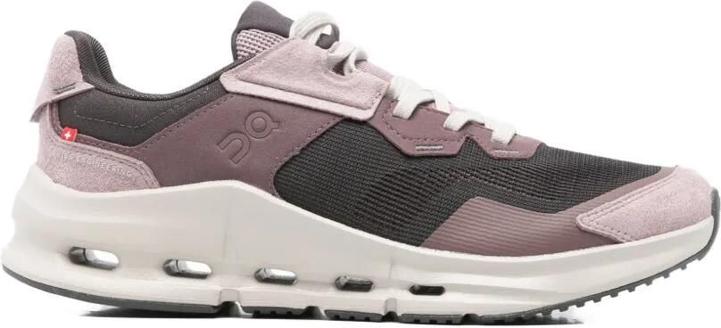 On Cloudnova Hift sneakers met vlakken Roze
