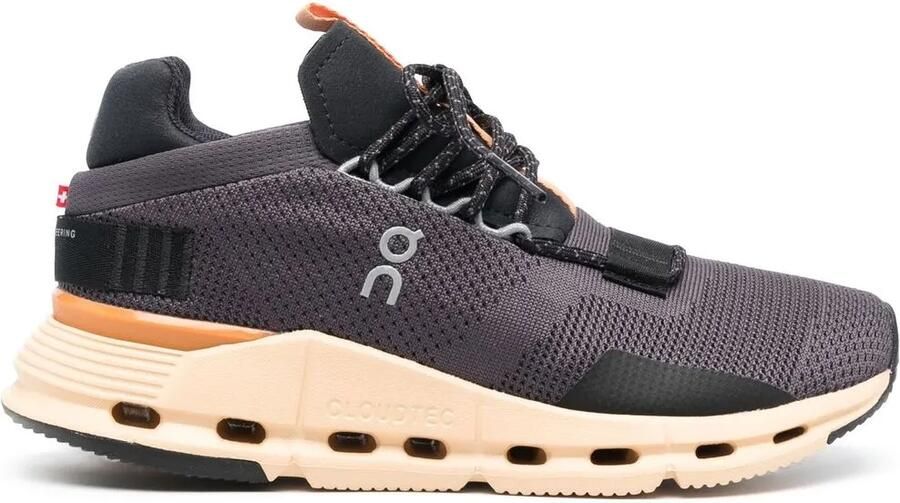 On Cloudnova low-top sneakers Eclipse savannah