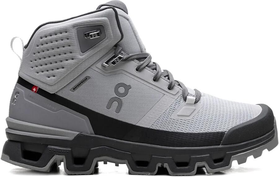 On Cloudrock 2 Waterproof "Glacier Eclipse" sneakers Grijs