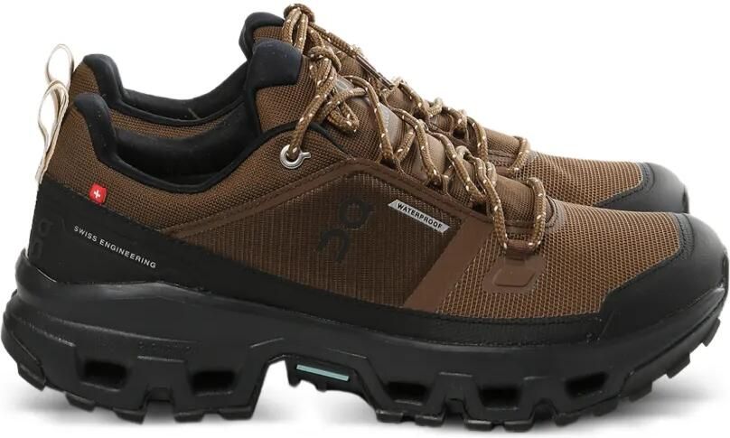 On Cloudrock waterdichte sneakers Bruin