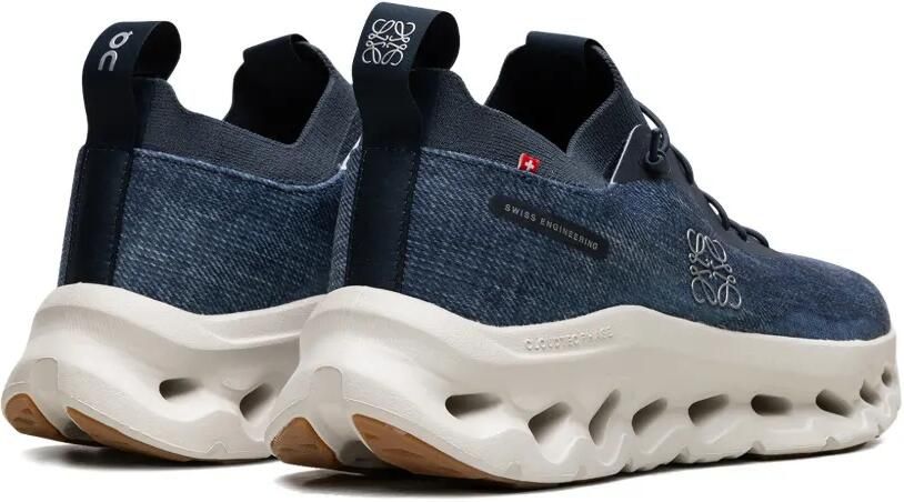 On Cloudsolo sneakers met logodetail Blauw