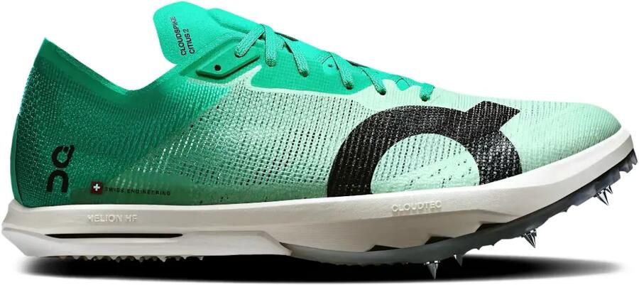 On Cloudspike Citius 2 "Mint White" sneakers Groen