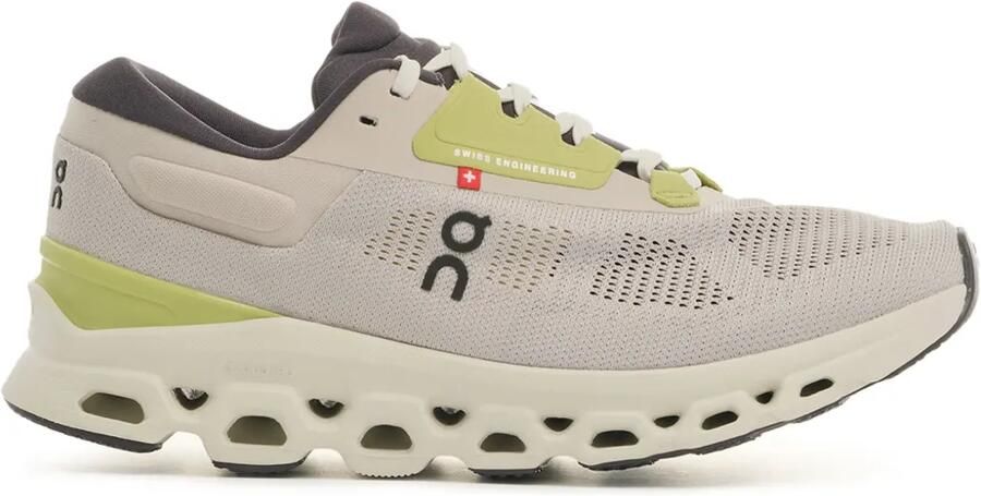 On Cloudstratus 3 WMNS "Pearl Ivory" Grijs