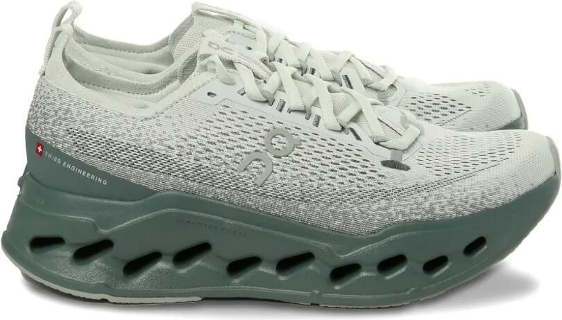 On Cloudsurfer Max geperforeerde sneakers Grijs