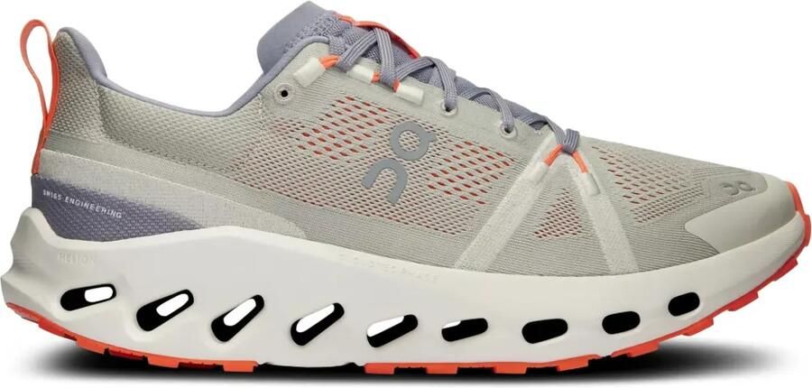 On Cloudsurfer Trail "Fossil Ivory" sneakers Grijs
