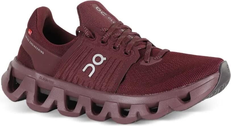 On Cloudswift 4 AD sneakers met logodetail Rood