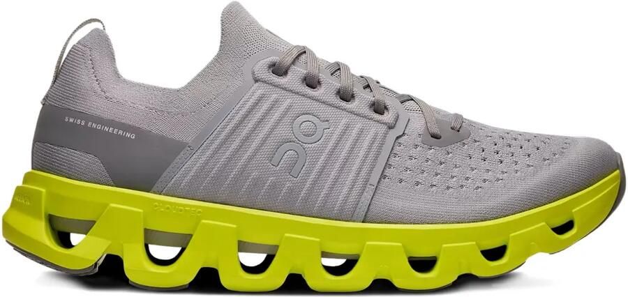 On Cloudswift 4 "Alloy Lime" sneakers Grijs