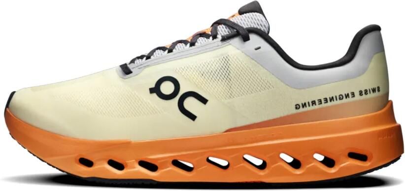On Sneakers met logo Beige