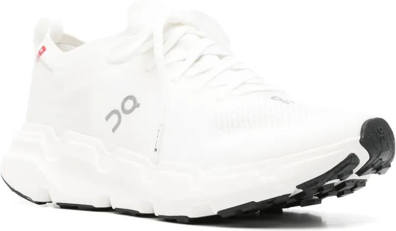On Sneakers met vlakken en logoprint Wit - Foto 4