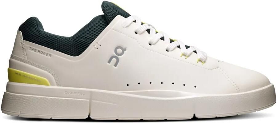On The Roger Advantage "Ivory Evergreen" sneakers Wit