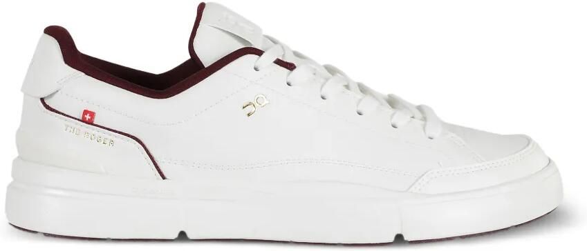 On The Roger geperforeerde sneakers Wit