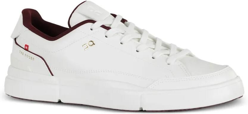 On The Roger geperforeerde sneakers Wit - Foto 3