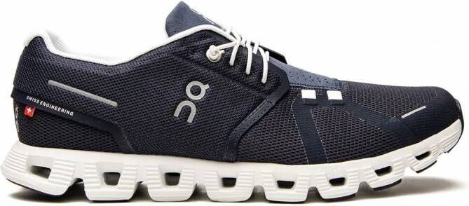 On Running Cloud 5 low-top sneakers Blauw