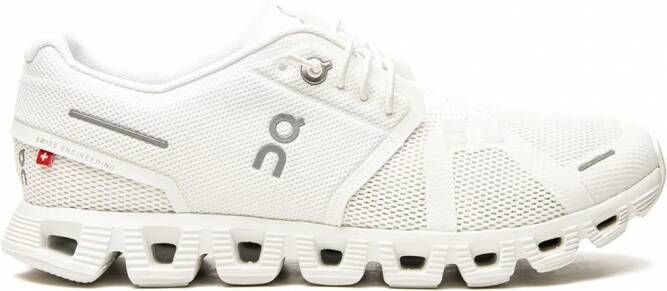 On Running Cloud 5 low-top sneakers Wit