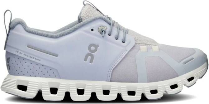 On Running Cloud 5 Terry sneakers Blauw