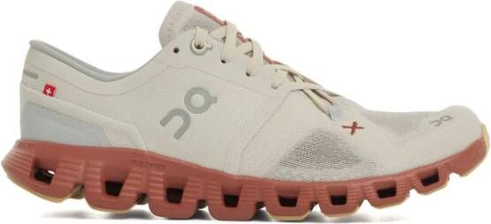 On Running Cloud X3 sneakers met vlakken Beige