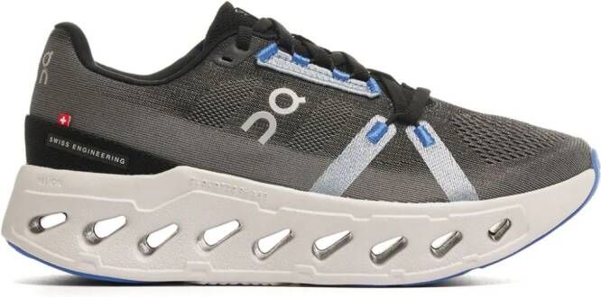 On Running Cloudeclipse sneakers met mesh Zwart