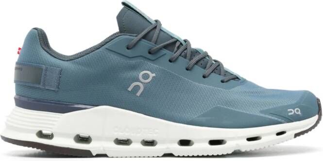 On Running Cloudnova Form sneakers met logoprint Blauw