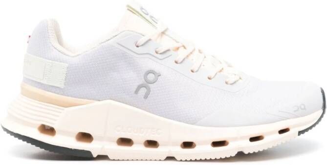On Running Cloudnova sneakers met logoprint Paars