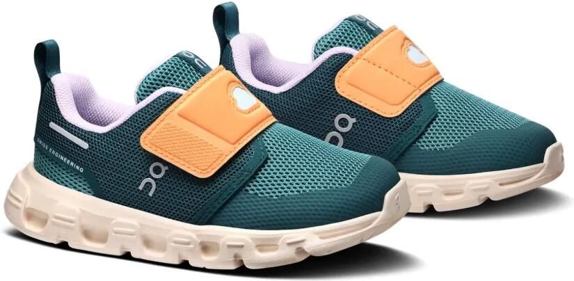 On running kids Cloud Dash mesh sneakers met klittenband Groen