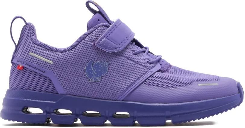 On running kids Cloud Play SHF sneakers met klittenband en logo Paars