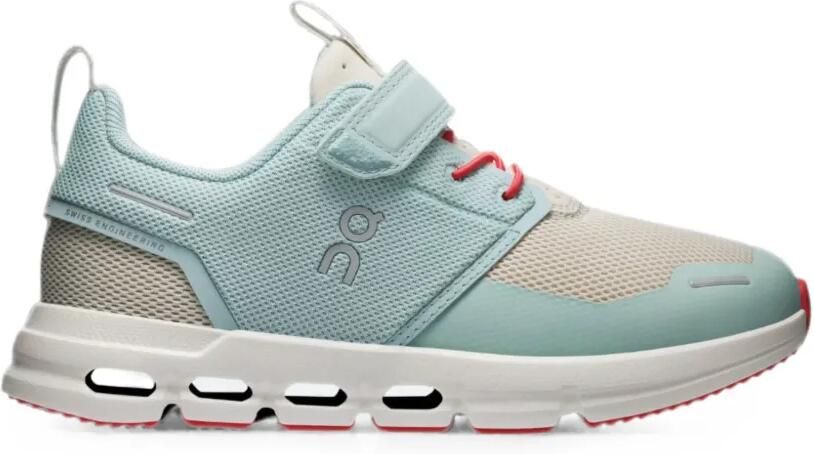On running kids Cloud Play sneakers met klittenband Blauw