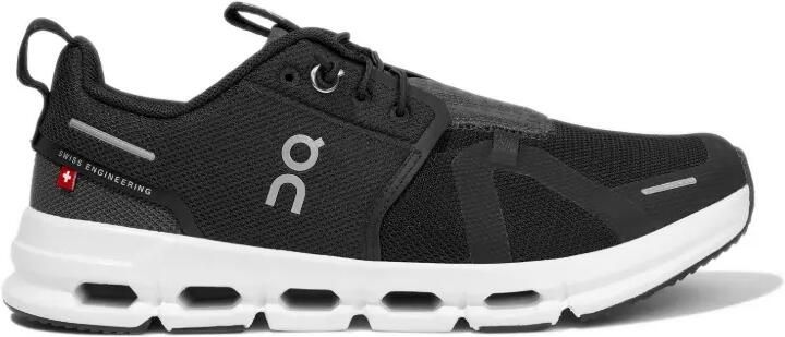 On running kids Cloud Sky sneakers met vlakken Zwart