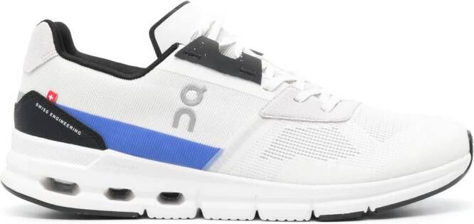 On Running Sneakers met vlakken Wit