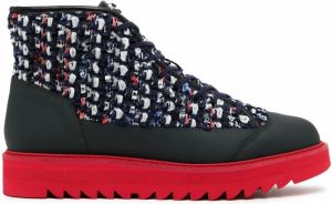 Onitsuka Tiger Blucher tweed laarzen Blauw