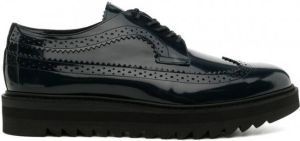 Onitsuka Tiger Brogues met chunky zool Zwart