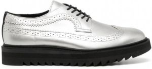 Onitsuka Tiger Brogues met metallic-effect Grijs
