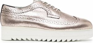 Onitsuka Tiger Brogues met plateauzool Roze