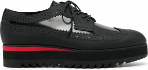 Onitsuka Tiger Brogues met plateauzool Zwart