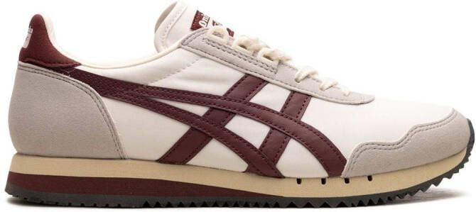 Onitsuka Tiger Dualio "White Red" sneakers Wit