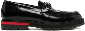 Onitsuka Tiger Loafers met horsebitdetail Zwart