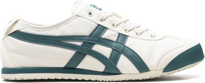 Onitsuka Tiger "Mexico 66 Cream Velvet Pine sneakers" Wit