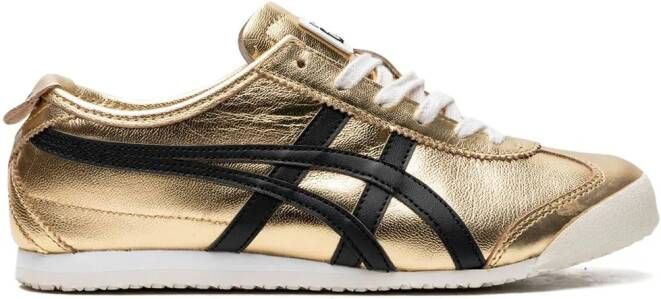 Onitsuka Tiger Mexico 66 "Gold Black" sneakers Goud