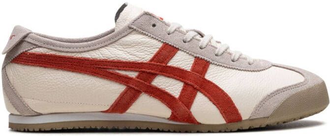 Onitsuka Tiger "Mexico 66 Vin Beige White Red sneakers"
