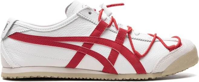 Onitsuka Tiger Mexico 66 "White Classic Red" sneakers Wit