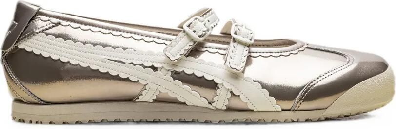 Onitsuka Tiger Mexico 66 TGRS gewelfde sneakers Zilver