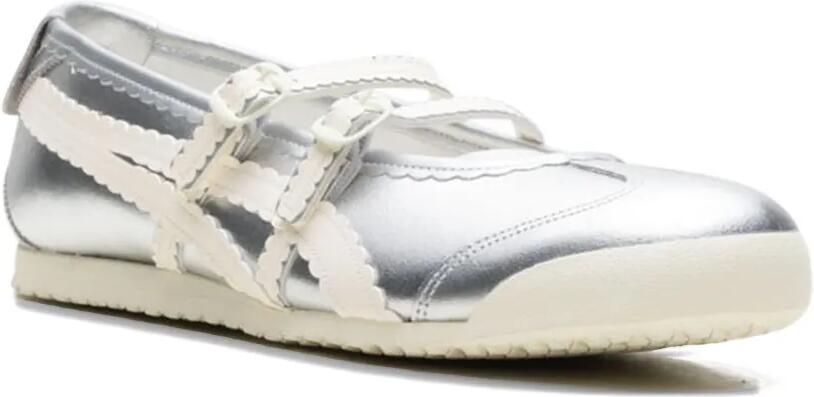 Onitsuka Tiger MEXICO 66 TGRS "Silver Cream" sneakers Zilver - Foto 2