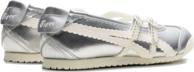 Onitsuka Tiger MEXICO 66 TGRS "Silver Cream" sneakers Zilver - Foto 4