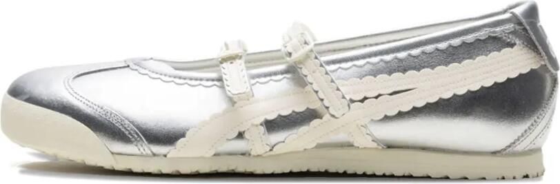 Onitsuka Tiger MEXICO 66 TGRS "Silver Cream" sneakers Zilver - Foto 5