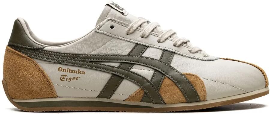 Onitsuka Tiger Runspark "Beige Olive Green Mustard Yellow" sneakers