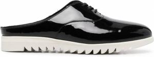Onitsuka Tiger Oxford lakleren muiltjes Zwart